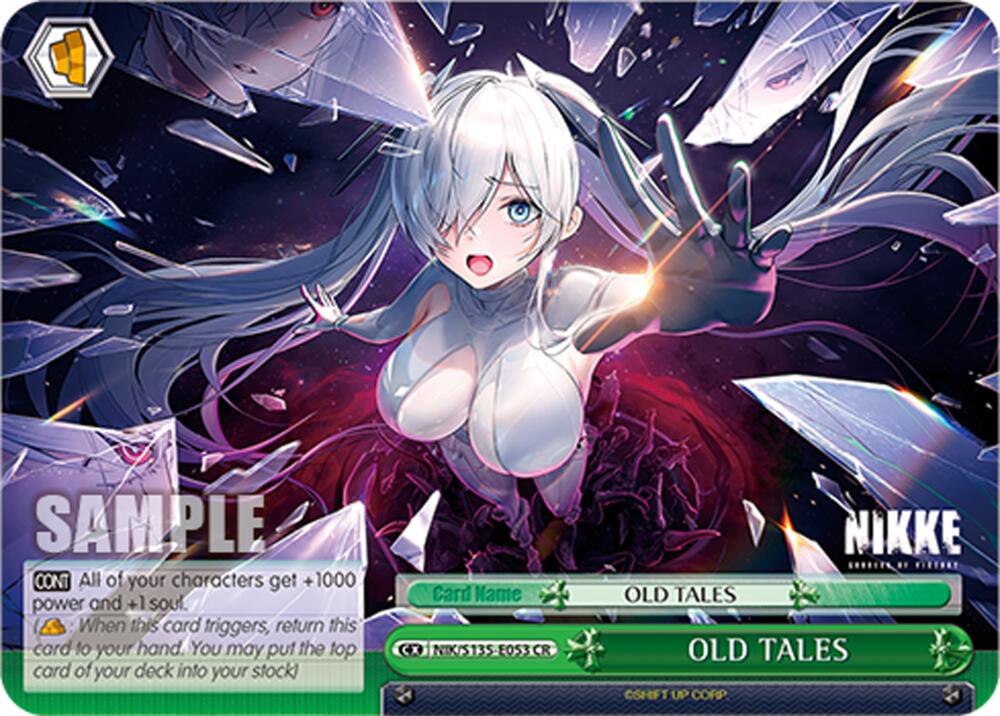 OLD TALES (GODDESS OF VICTORY: NIKKE Vol.2) — Weiss Schwarz card