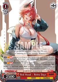 Red Hood - Retro Days (NIK/S135-E069) card