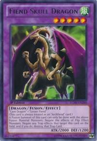 legendary fiend yugioh card Yu-Gi-Oh! - Lesser (LOD-003) - Legacy of Darkness - 1st Edition Fiend Skull Dragon - LCJW-EN240