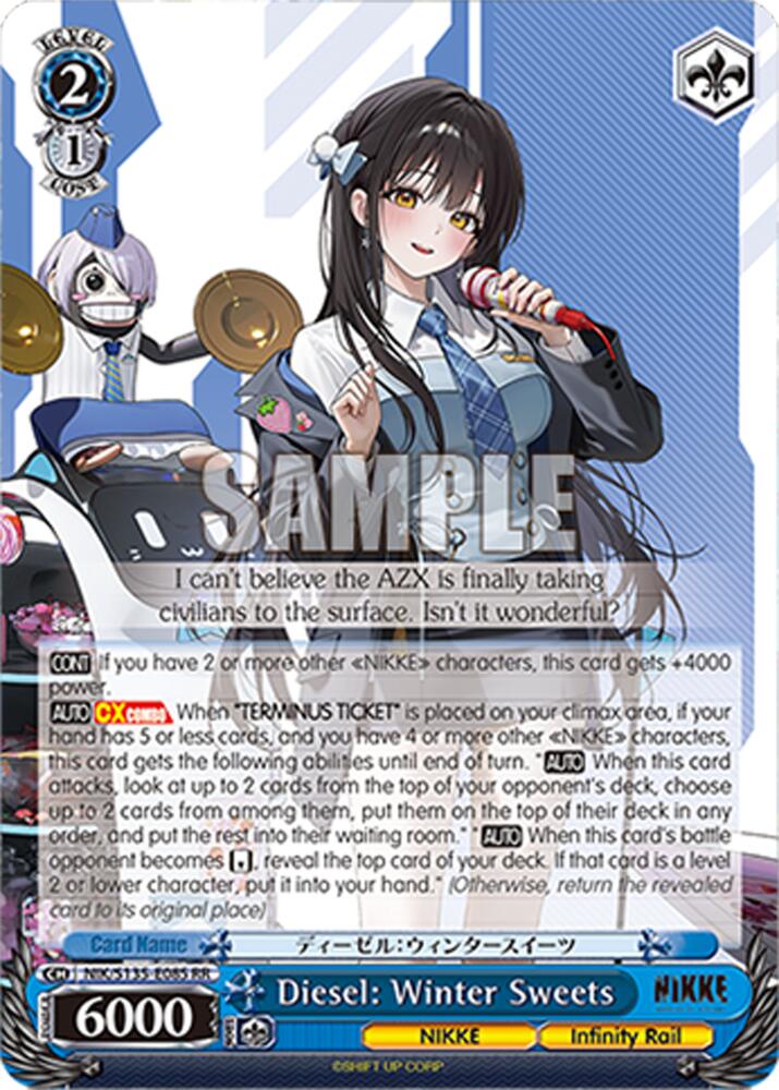 Diesel: Winter Sweets (GODDESS OF VICTORY: NIKKE Vol.2) — Weiss Schwarz card
