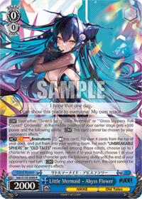 Little Mermaid - Abyss Flower (NIK/S135-E089) card