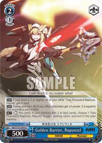 Golden Barrier, Rapunzel (NIK/S135-E094) card