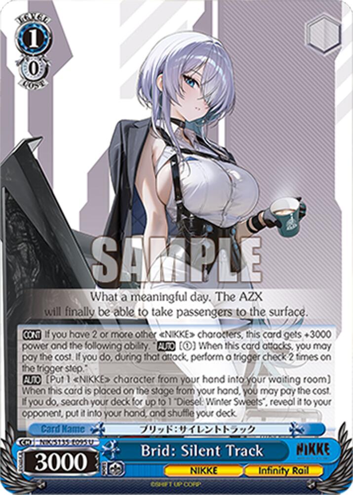 Brid: Silent Track (GODDESS OF VICTORY: NIKKE Vol.2) — Weiss Schwarz card