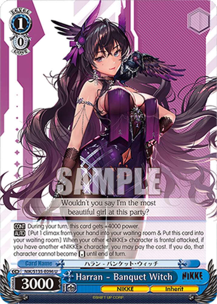 Harran - Banquet Witch (GODDESS OF VICTORY: NIKKE Vol.2) — Weiss Schwarz card
