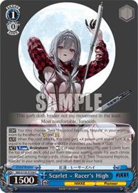 Scarlet - Racer's High (NIK/S135-E104) card