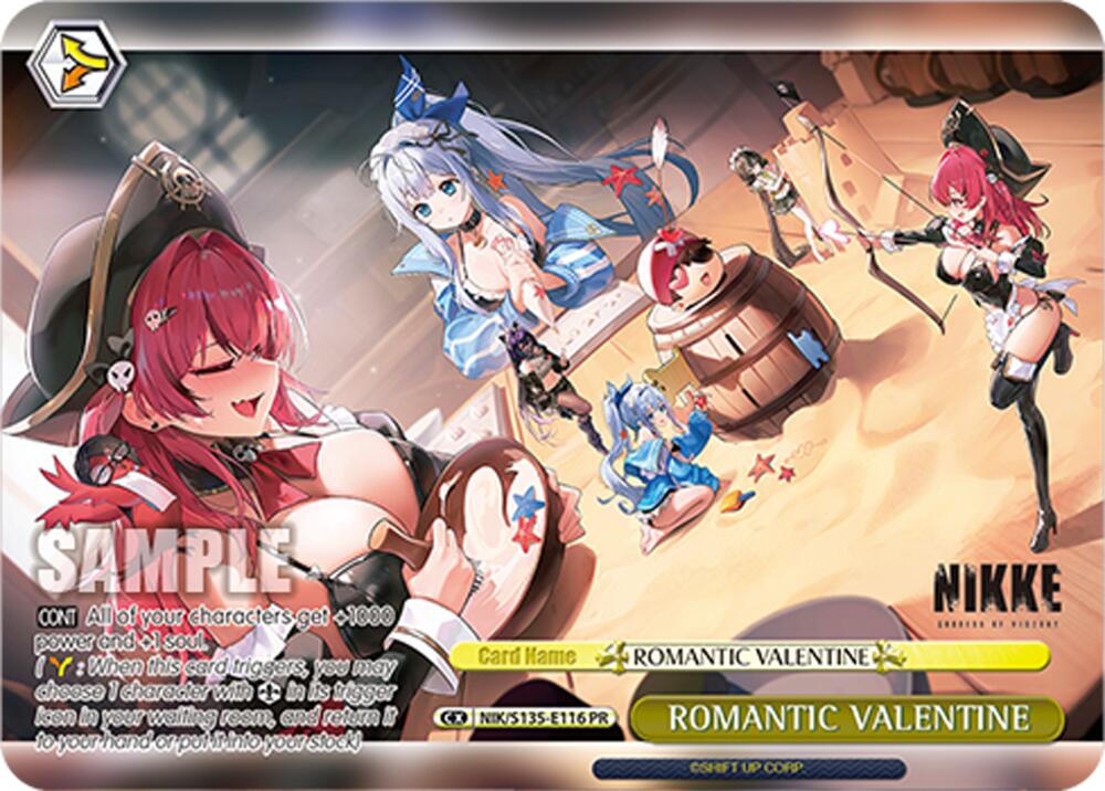 ROMANTIC VALENTINE (GODDESS OF VICTORY: NIKKE Vol.2) — Weiss Schwarz card
