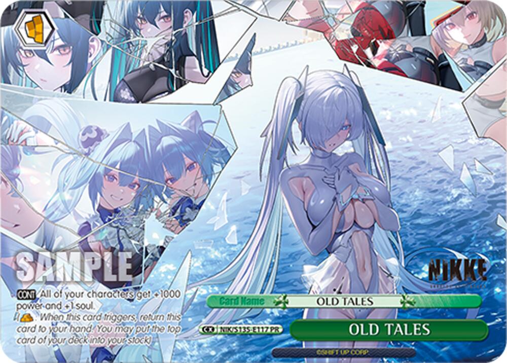 OLD TALES (GODDESS OF VICTORY: NIKKE Vol.2) — Weiss Schwarz card