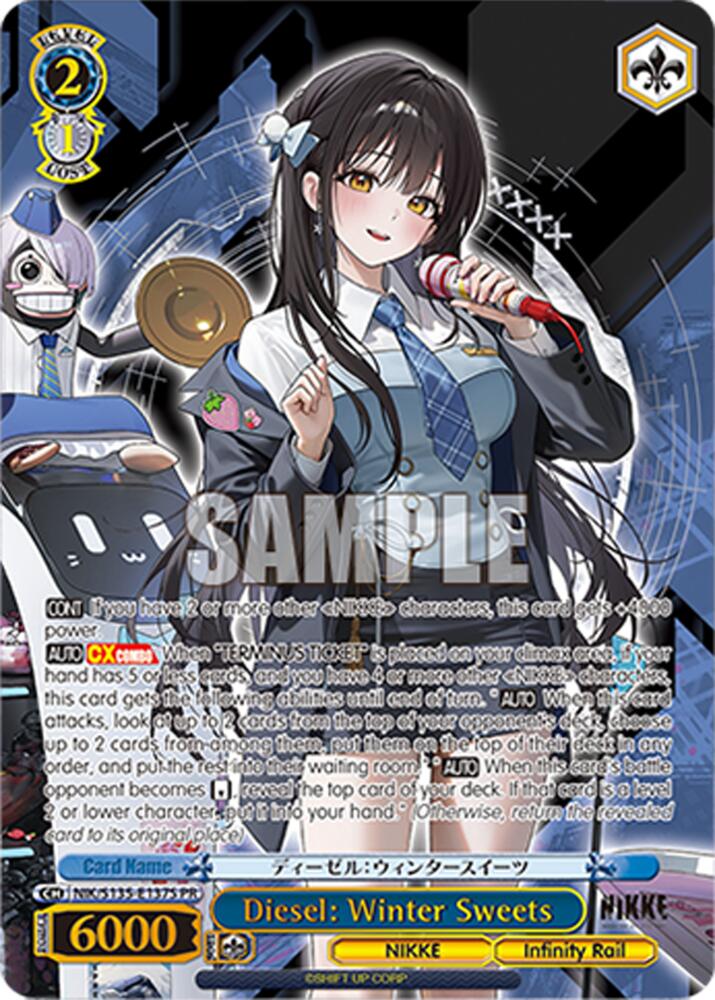 Diesel: Winter Sweets (GODDESS OF VICTORY: NIKKE Vol.2) — Weiss Schwarz card
