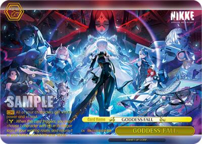 GODDESS FALL (RRR) card