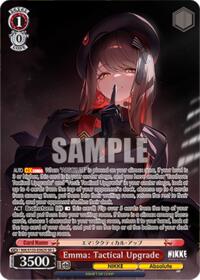 Emma: Tactical Upgrade (SR) (NIK/S135-E062S) card