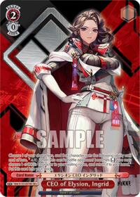 CEO of Elysion, Ingrid (SR) (NIK/S135-E078S) card