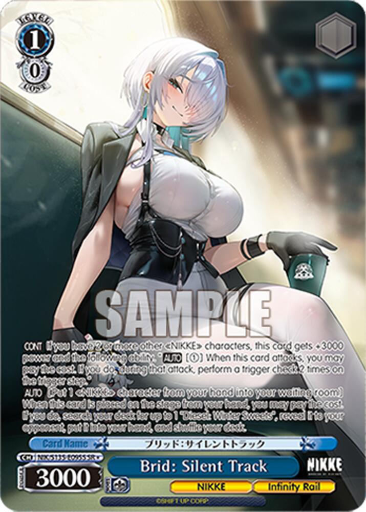 Brid: Silent Track (GODDESS OF VICTORY: NIKKE Vol.2) — Weiss Schwarz card