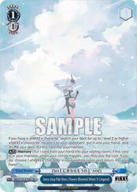 Snow Atop Pale Hues, Flowers Bloomed Where It Lingered (SR) (NIK/S135-E108S) card