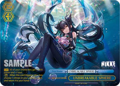 UNBREAKABLE SPHERE (RRR) card