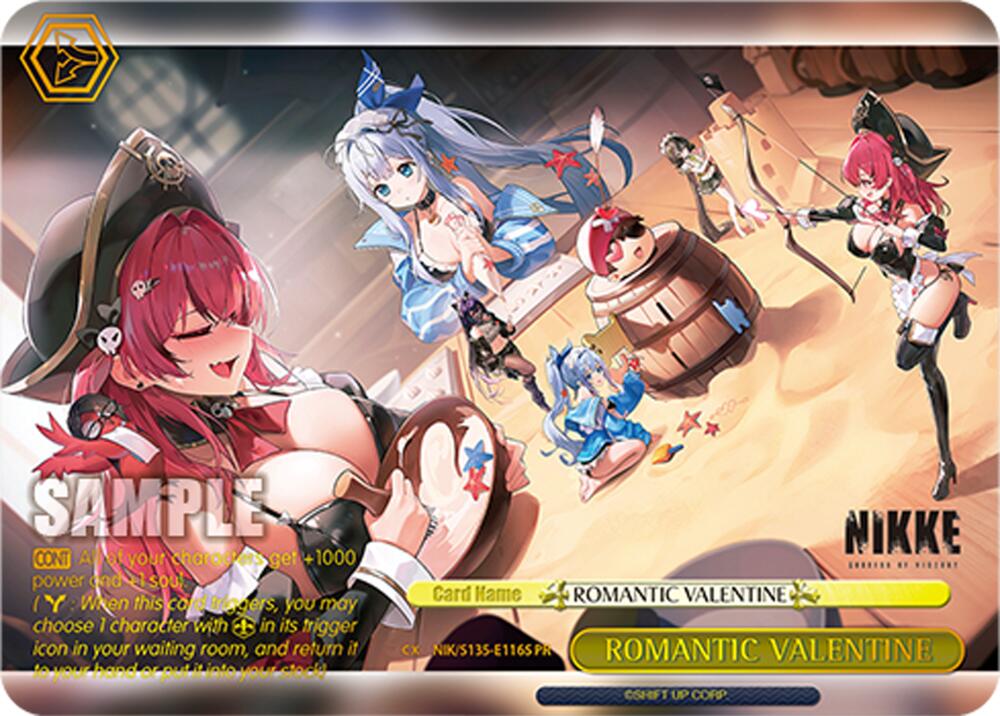 ROMANTIC VALENTINE (GODDESS OF VICTORY: NIKKE Vol.2) — Weiss Schwarz card
