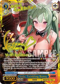 Soda: Twinkling Bunny (SP) (NIK/S135-E092SP) card