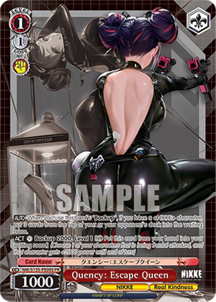 Quency: Escape Queen (GODDESS OF VICTORY: NIKKE Vol.2) — Weiss Schwarz card