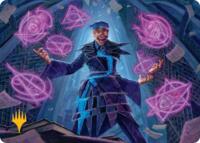 Dark Matter Manipulator Art Card (Gold-Stamped) - Magic: The Gathering Art Series: Reality Fracture trading card