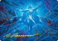 Overwrite the Multiverse Art Card (Gold-Stamped Signature) - Magic: The Gathering Art Series: Reality Fracture trading card