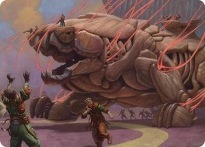 Craterclaw Colossus Art Card #16 – Art Series: Reality Fracture (Special)