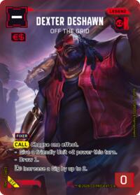Edgerunner Open Season 1 Dexter DeShawn - Off the Grid #012