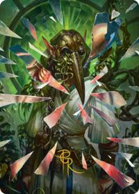 Simulacrum Shaper Art Card (Gold-Stamped Signature) - Magic: The Gathering Art Series: Reality Fracture trading card
