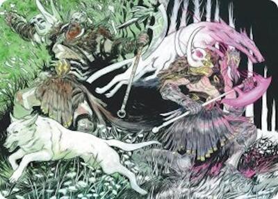 Ferocity of the Hunt Art Card #26 – Art Series: Reality Fracture (Special)