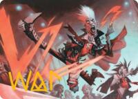 Grim Repriser Art Card (Gold-Stamped Signature) - Magic: The Gathering Art Series: Reality Fracture trading card