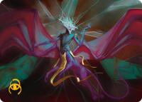 Ingris Stingerquill Art Card (Gold-Stamped Signature) - Magic: The Gathering Art Series: Reality Fracture trading card
