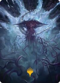 Emrakul, the Exigent Doom Art Card (Gold-Stamped) - Magic: The Gathering Art Series: Reality Fracture trading card