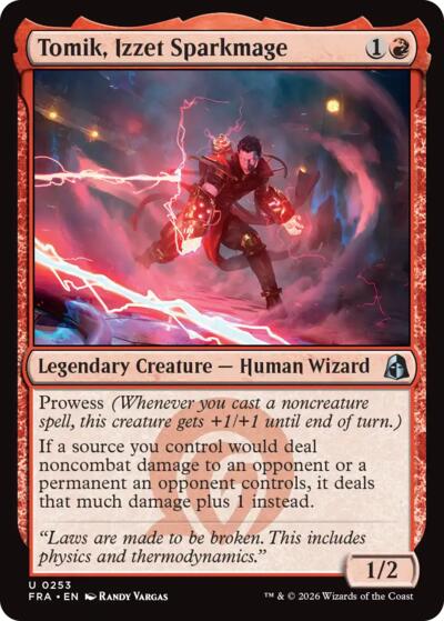 Tomik, Izzet Sparkmage FRA 253 Magic card