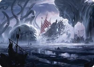 Shipwreck Marsh Art Card #31 – Art Series: Reality Fracture (Special)