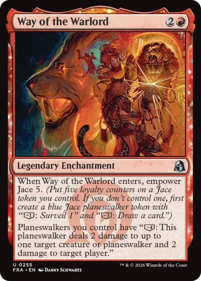 Way of the Warlord from FRA #255, Magic: The Gathering card