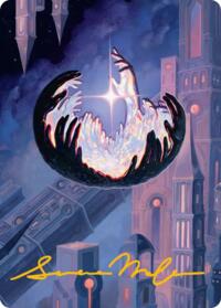Hall of Echoes Art Card (Gold-Stamped Signature) - Magic: The Gathering Art Series: Reality Fracture trading card