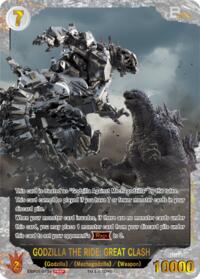 GODZILLA THE RIDE: GREAT CLASH (EBP01-073+) - Godzilla Card Game Promo Cards trading card
