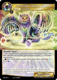 Loneliness, Velmar's Emotion - Force of Will The Quest of the Seven Keys trading card