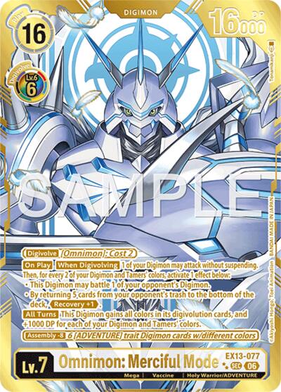 Omnimon: Merciful Mode (Rare Pull)