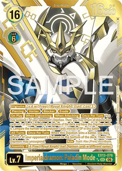 Imperialdramon: Paladin Mode (Rare Pull)