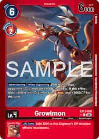 Growlmon (Limited Foil)