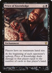 Price of Knowledge - Commander 2013 - Magic: The Gathering card
