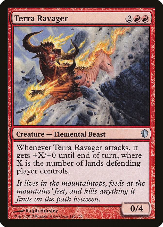 Terra Ravager 126 card