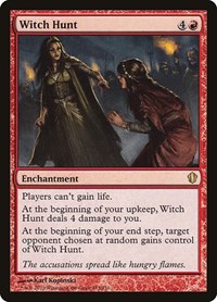 Witch Hunt - Commander 2013 - Magic: The Gathering card