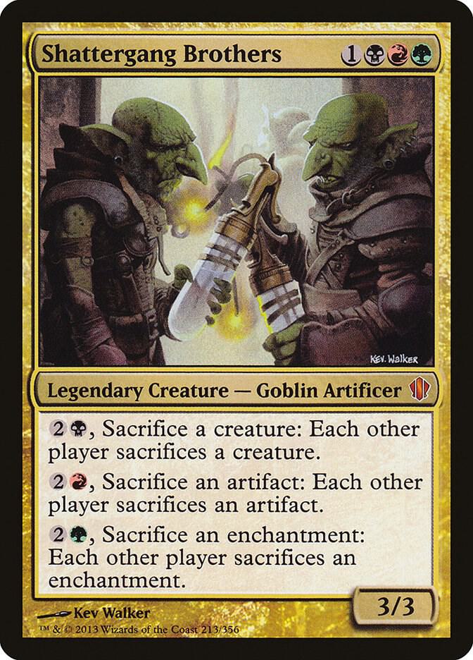 Shattergang Brothers 213 card