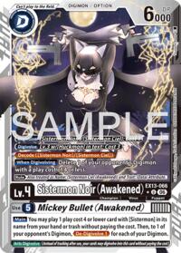 Sistermon Noir (Awakened) // Mickey Bullet (Awakened) (Limited Foil)
