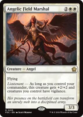 Angelic Field Marshal #15 – Commander: Foundations (Rare)