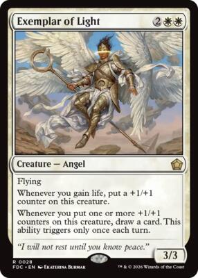 Exemplar of Light #28 – Commander: Foundations (Rare)