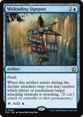 Misleading Signpost 69 — Commander: Foundations