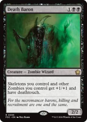 Death Baron #95 – Commander: Foundations (Rare)