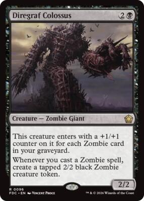Diregraf Colossus #96 – Commander: Foundations (Rare)