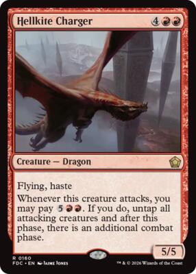 Hellkite Charger #160 – Commander: Foundations (Rare)